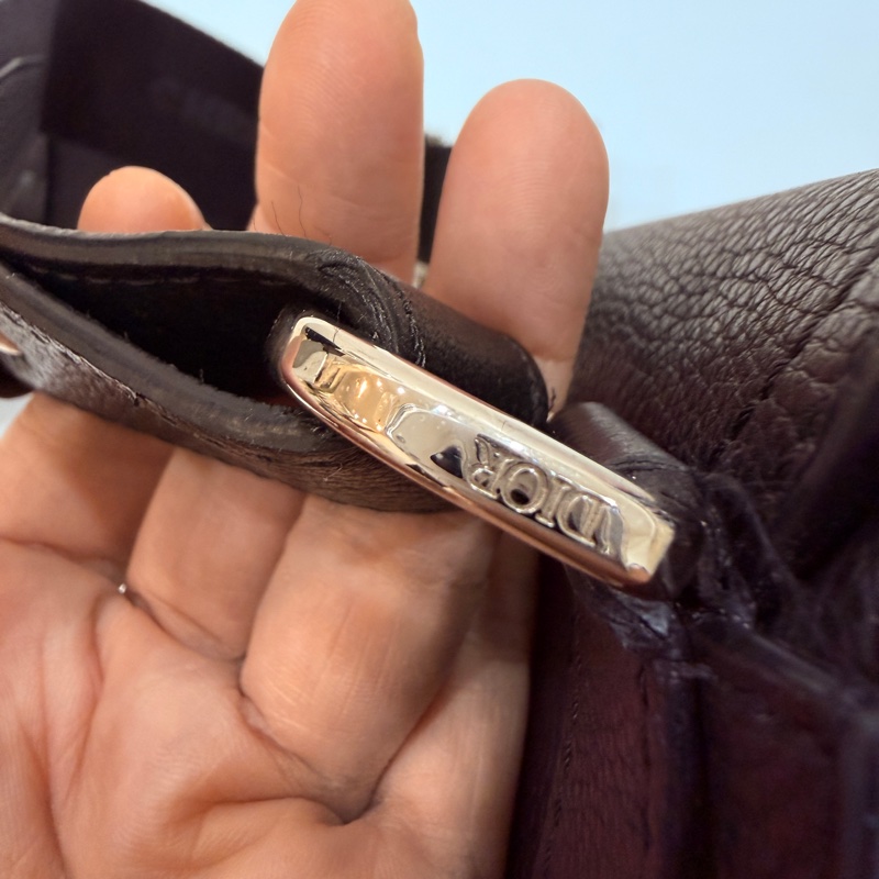 DIOR 迪奧 Saddle 黑色粒面 南柱赫 馬鞍包 胸包 腰包 肩背包 側背包 斜背包-40