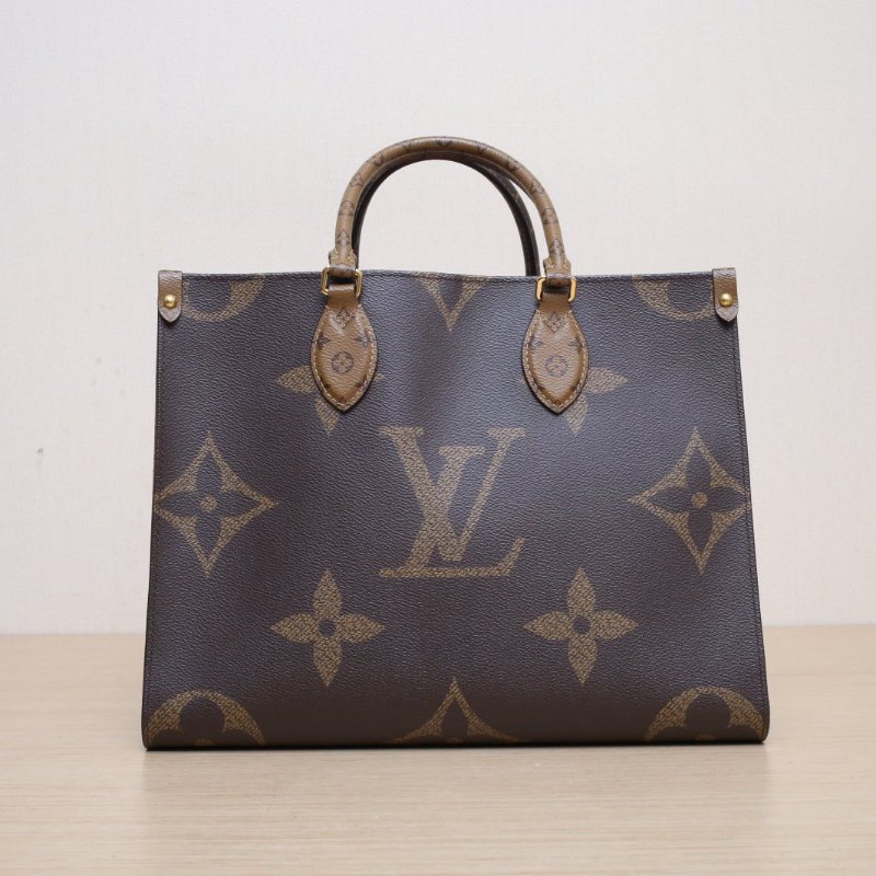 LOUIS VUITTON Onthego中號35老花PVC2020肩背包-1