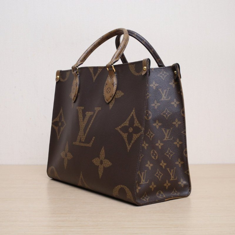 LOUIS VUITTON Onthego中號35老花PVC2020肩背包-4