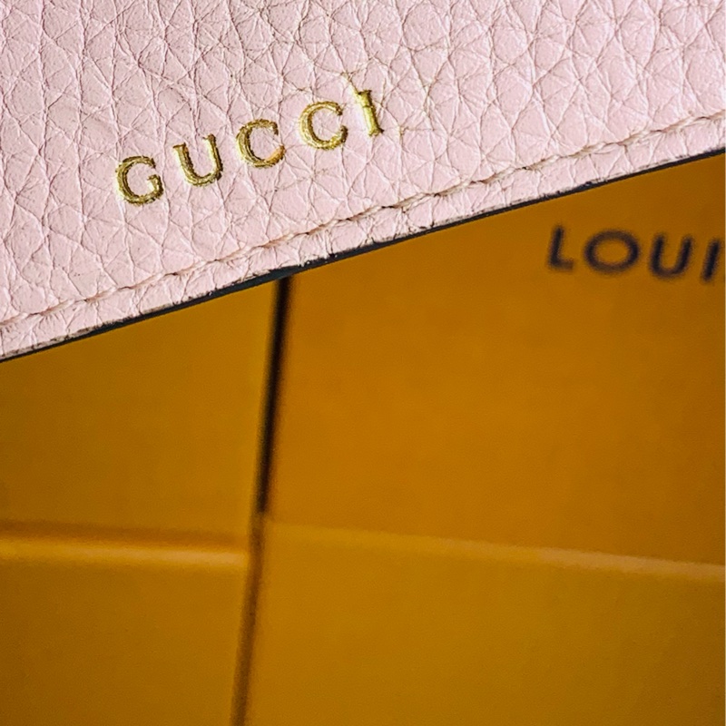 💯CP值 Gucci 古馳 素面3卡名片夾 卡夾-2
