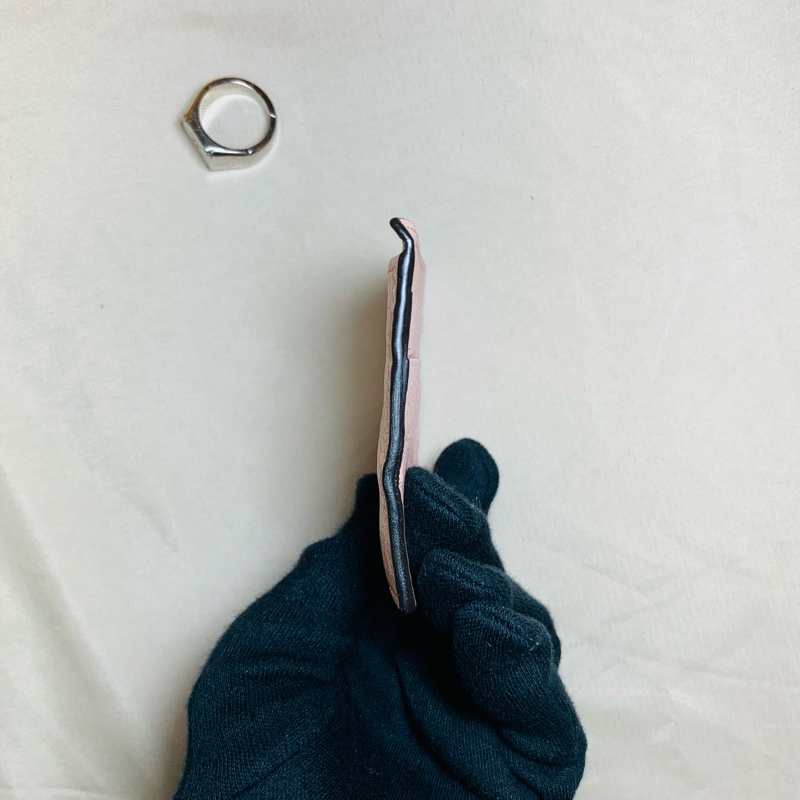 💯CP值 Gucci 古馳 素面3卡名片夾 卡夾-7