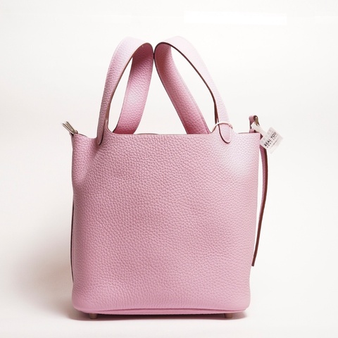 HERMES Picotin 18 - 錦葵紫銀 U