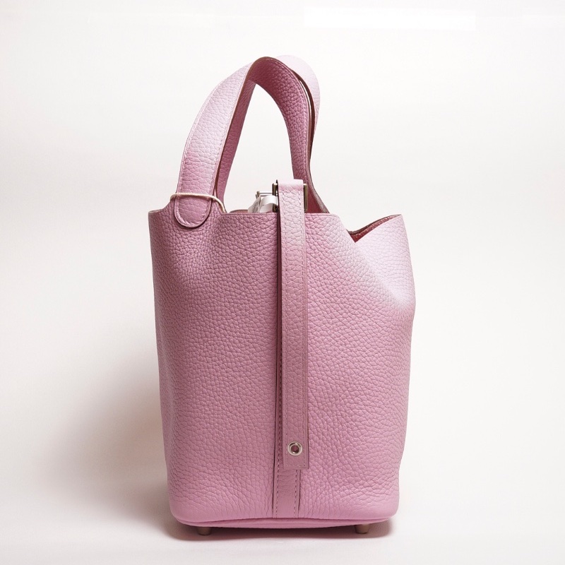 HERMES Picotin 18 - 錦葵紫銀 U-2