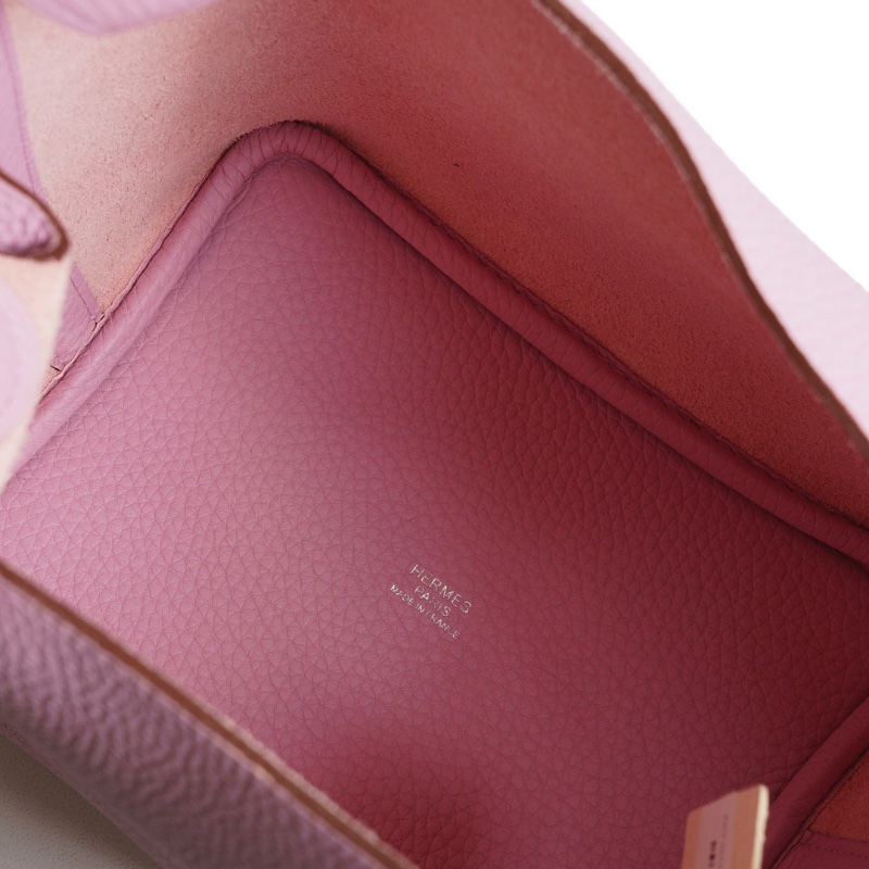 HERMES Picotin 18 - 錦葵紫銀 U-8