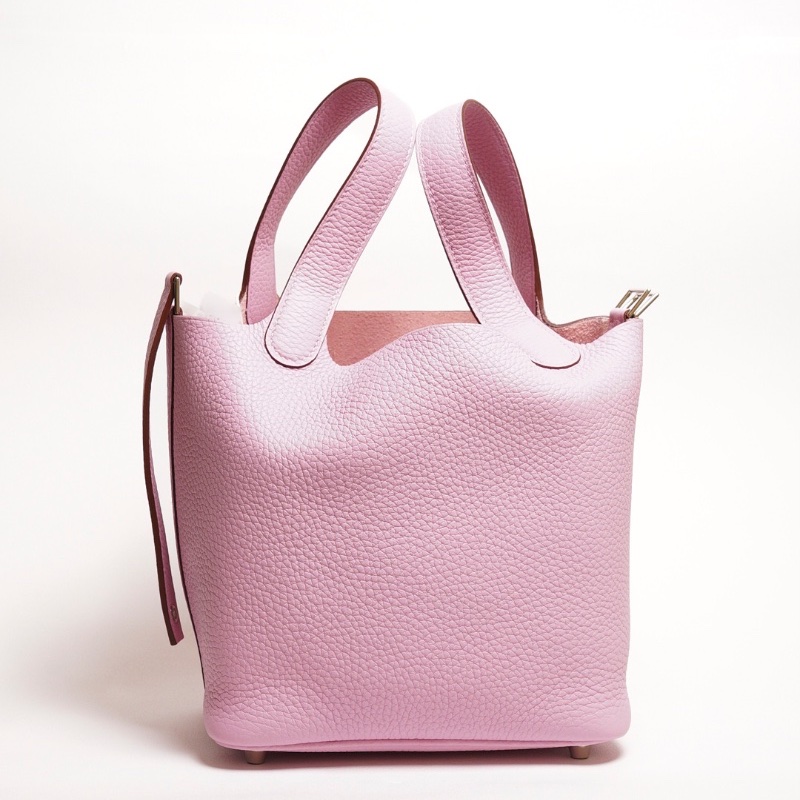 HERMES Picotin 18 - 錦葵紫銀 U-0