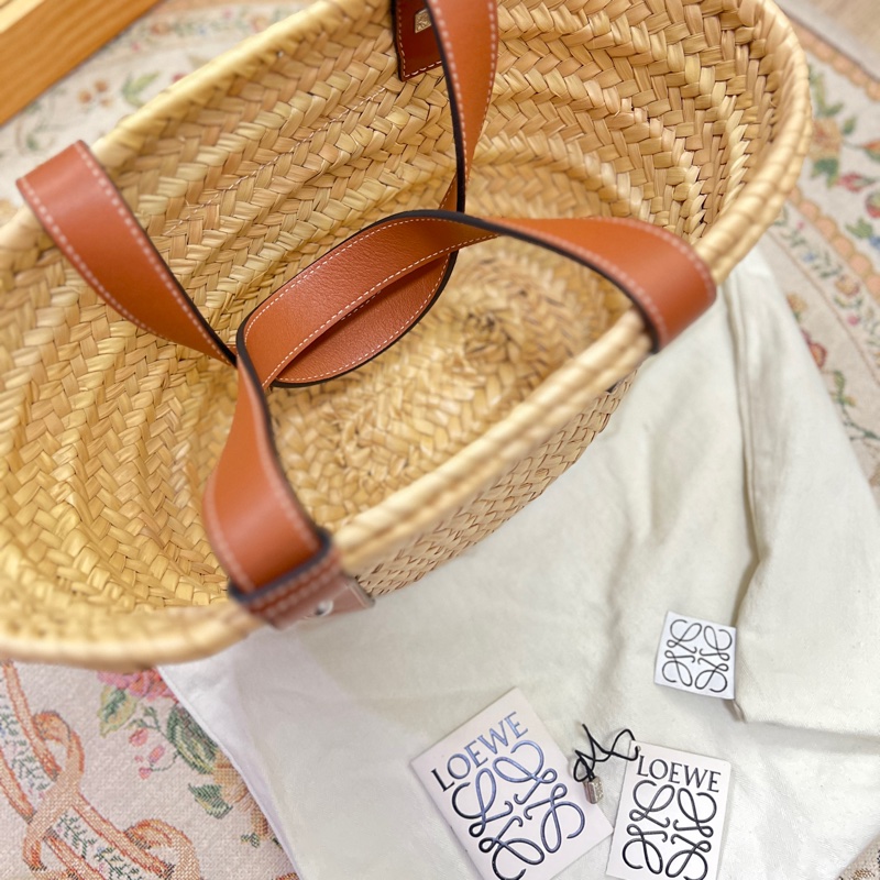 Loewe草編包-小-0