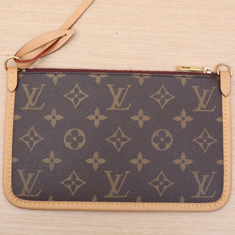 LOUIS VUITTON CARRYALL小號29配子袋老花PVC金扣晶片肩背包-2