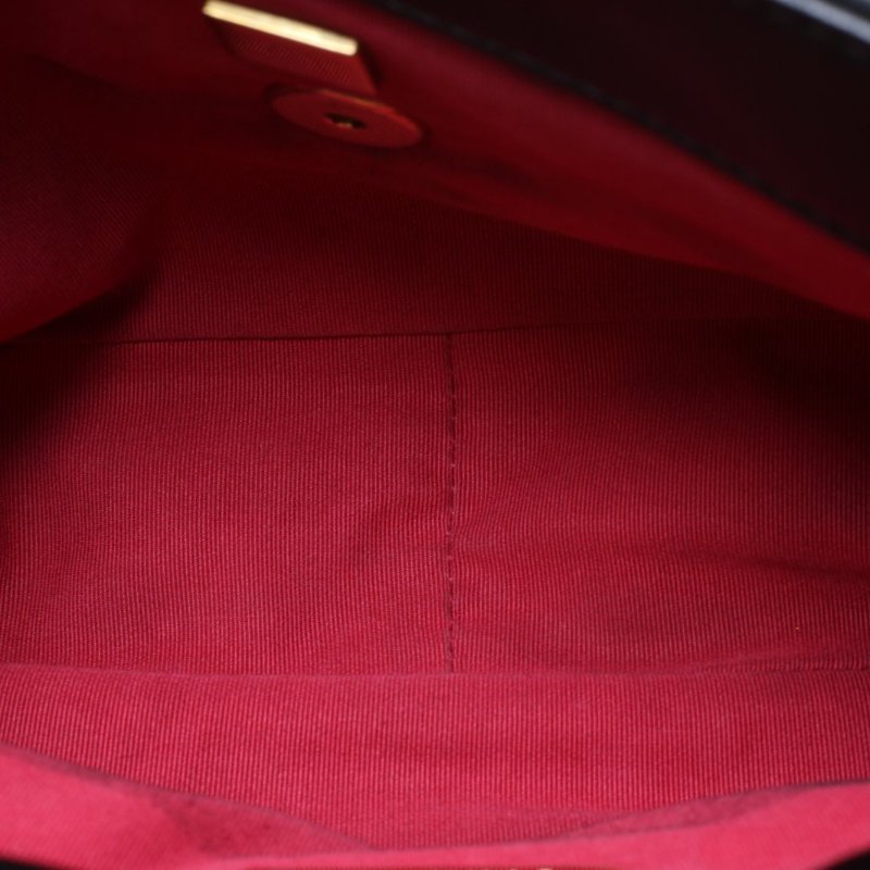 CHANEL 19BAG口蓋包小號26黑色羊皮晶片開金銀扣肩背包-4