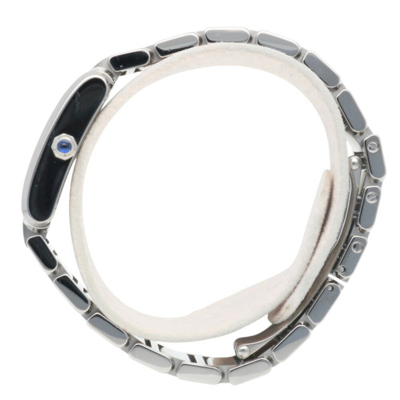 卡地亞 Tank Française SM 女士腕錶,不鏽鋼材質,型號 3217,石英機芯,翻新款,卡地亞-3