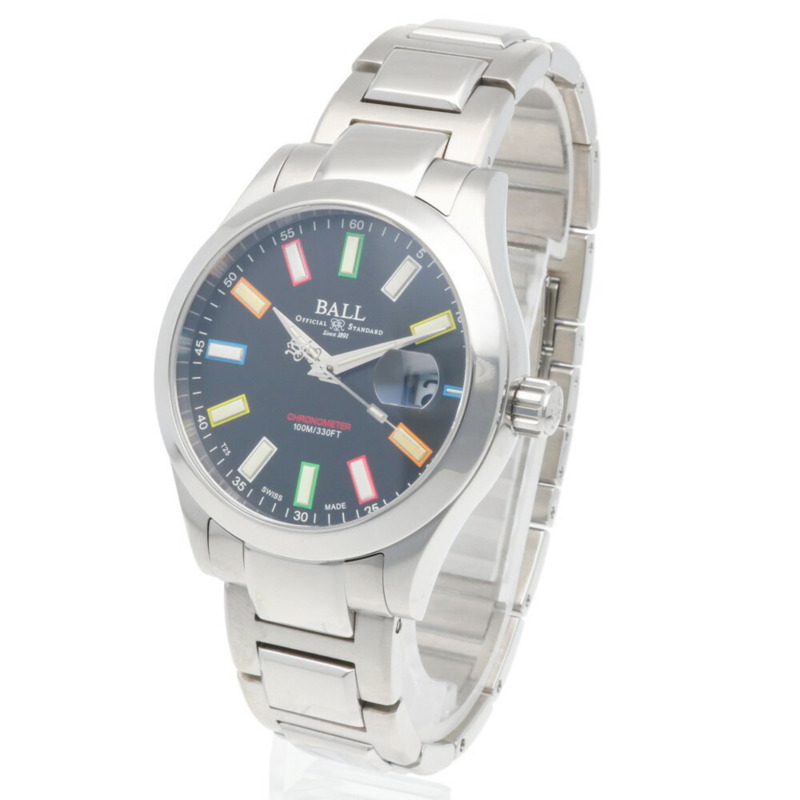 波爾(Ball)Marvelite 彩虹天文台錶,不銹鋼材質,型號 NM9026C-S33CJ-BK,自動上鍊,已翻新,男士腕錶,波爾(BALL)-2