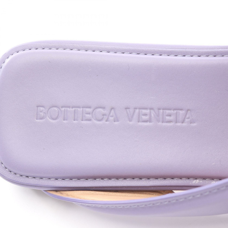BOTTEGA VENETA 涼鞋 #37 平底鞋 651374 皮革 紫色 二手 女款-4