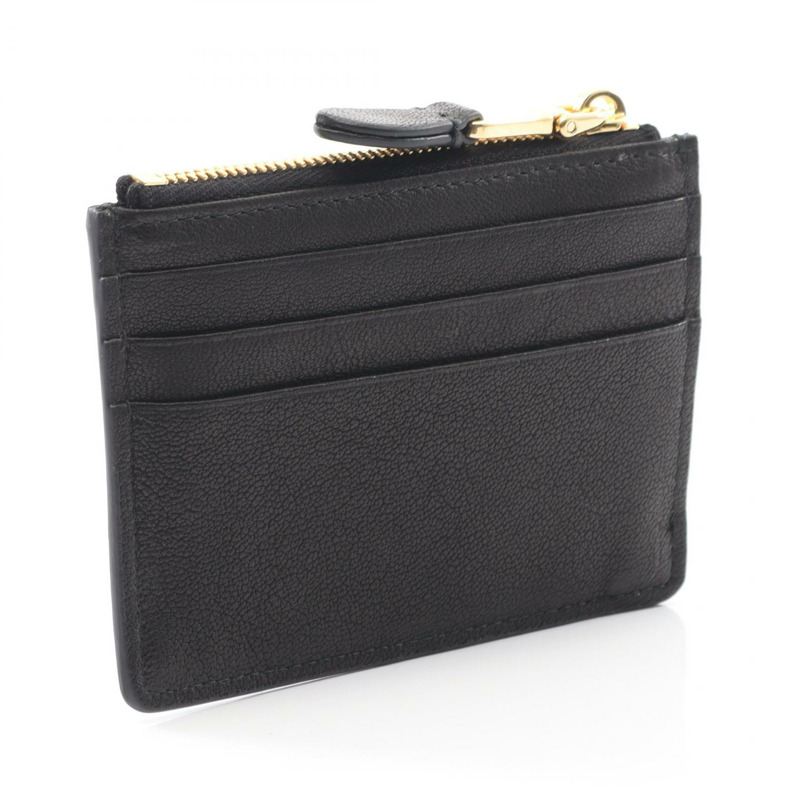 Miu Miu NAPPA AVIATOR 零錢包 5MC93MAEFXF0002 皮革 黑色 全新 女士-1