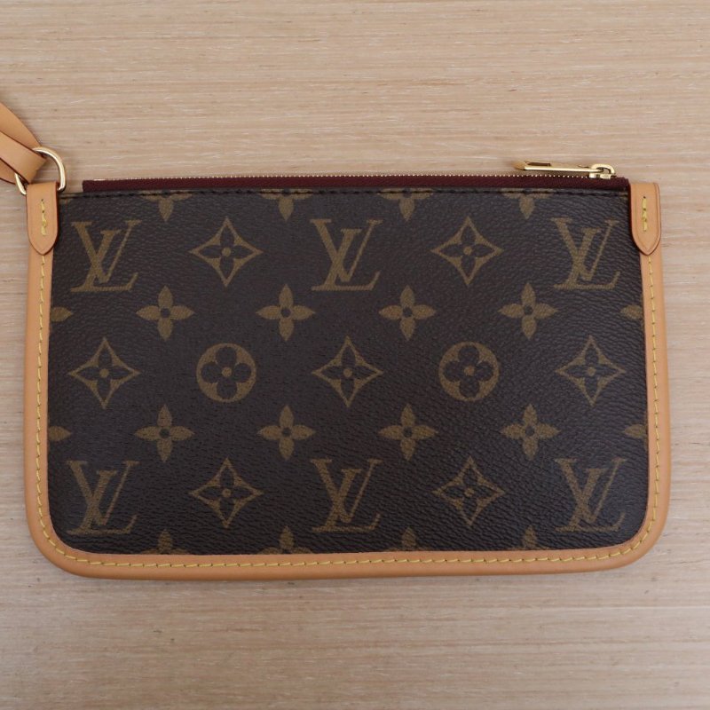 LOUIS VUITTON CARRYALL小號29配子袋老花PVC金扣晶片肩背包-2