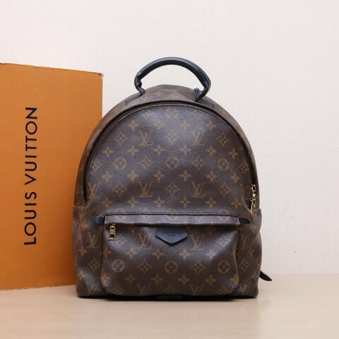 LOUIS VUITTON PalmSprings小書包中號30老花PVC2016肩背包