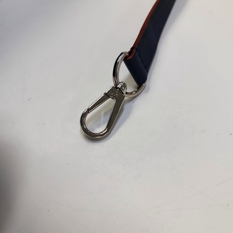 LOUIS VUITTON LOCKME 藍色牛皮流蘇單肩包手提包斜挎包 銀色五金 可拆卸肩帶 9.9新-12