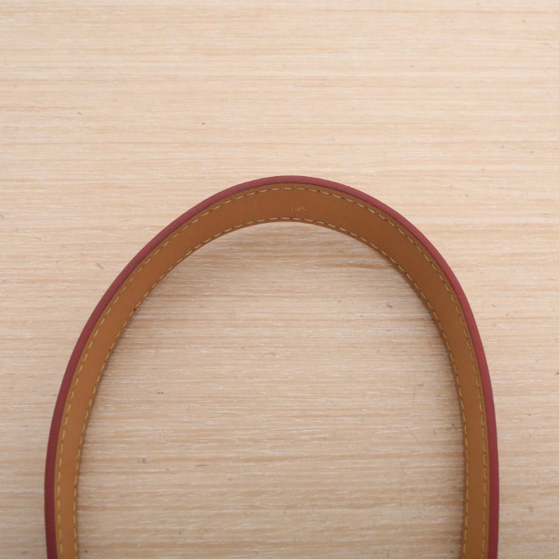 LOUIS VUITTON Diane法棍包24可拆卸黑紫寬肩帶老花PVC晶片肩背包-2