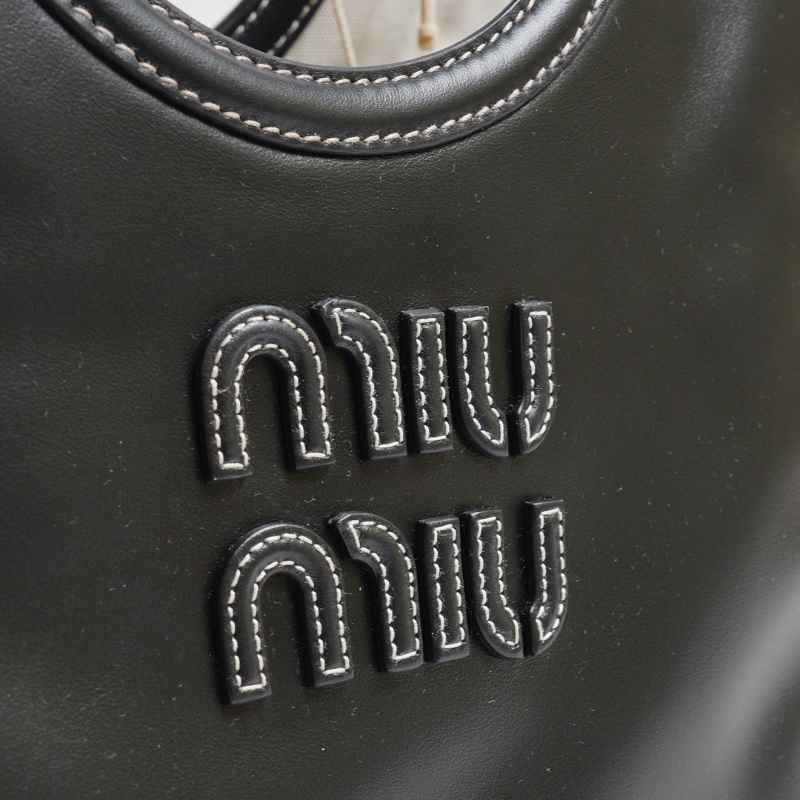 Miu Miu Ivy手提托特包 - 小號黑-11