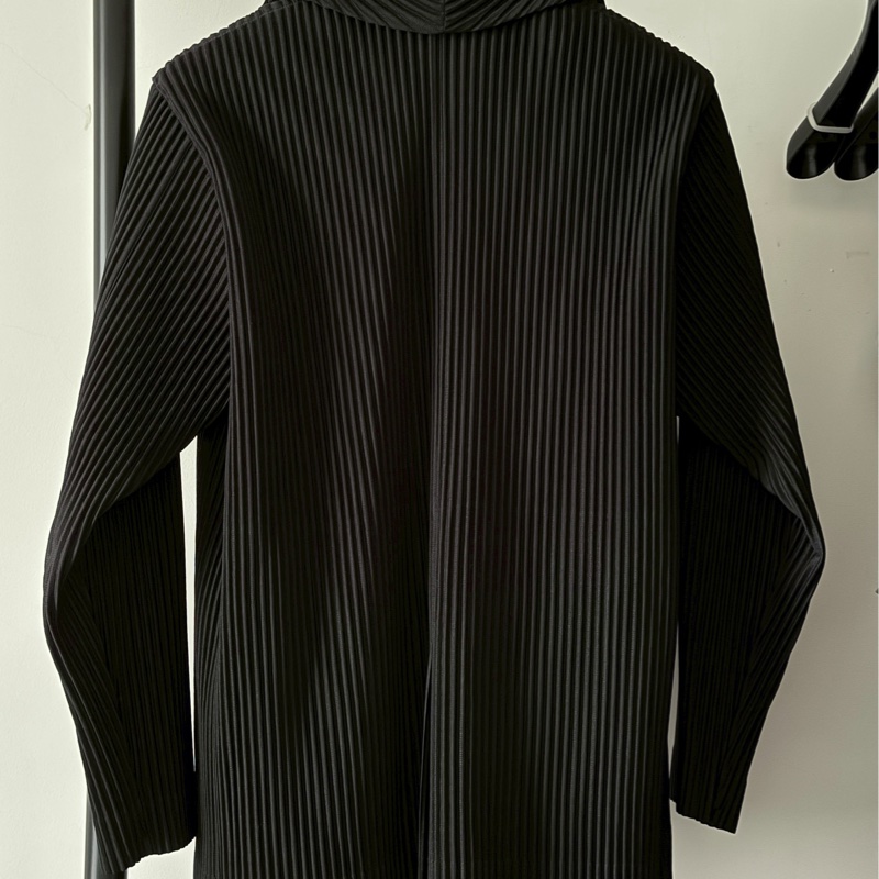 Homme plisse 黑色西裝外套-1