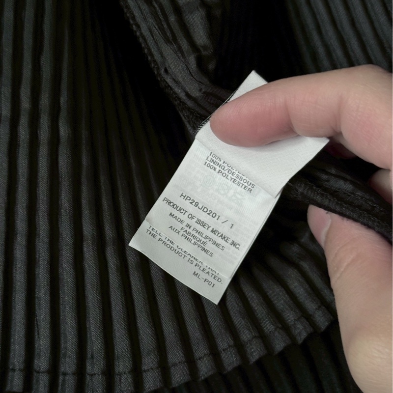 Homme plisse 黑色西裝外套-4