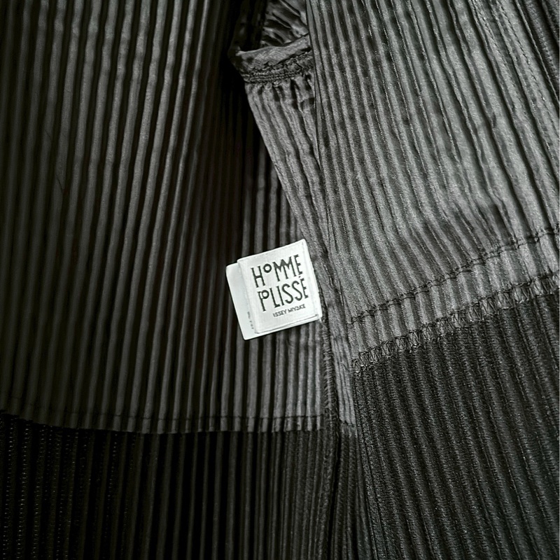 Homme plisse 黑色西裝外套-5