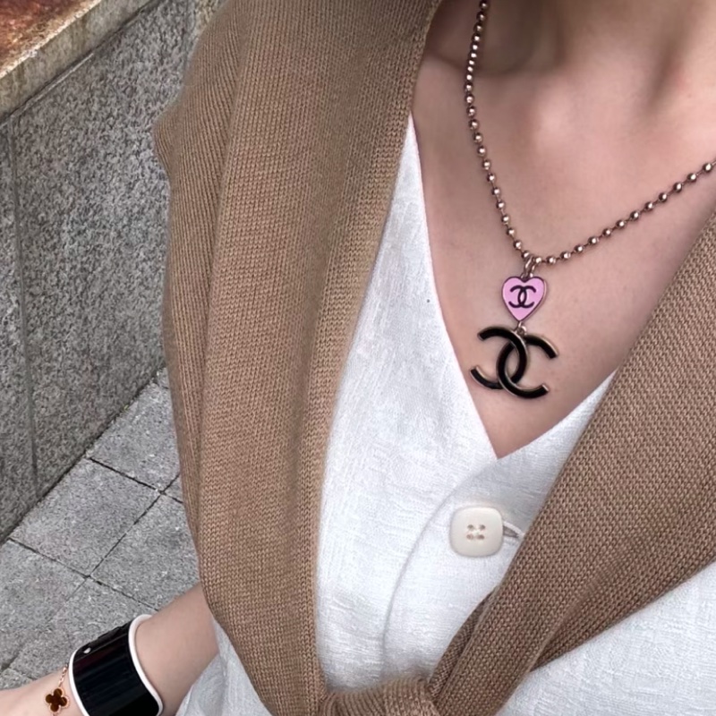 🌷Chanel 24A項鍊|經典花紋✦fufu style 精品✦ 氣質款|香奈兒項鍊-7