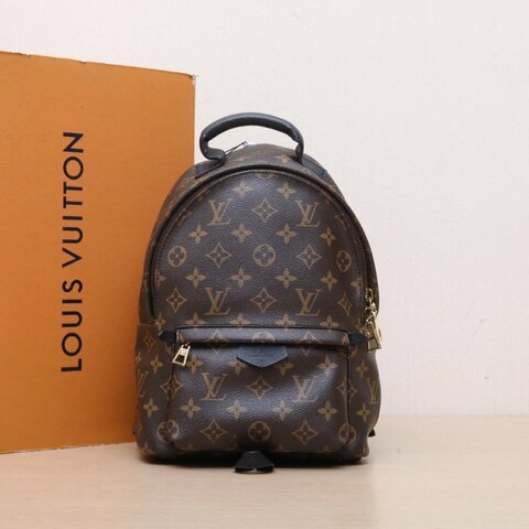 LOUIS VUITTON PalmSprings小書包小號22老花PVC2016肩背包