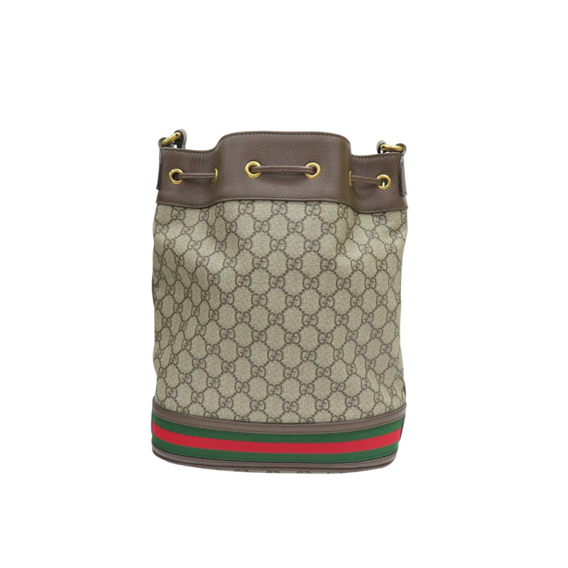 米色 GG Supreme 帆布 Ophidia 肩背包 水桶包 540457【GUCCI 古馳】 540457-2