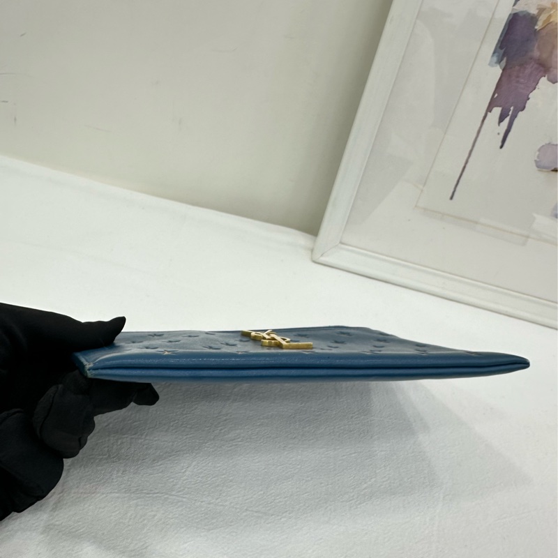 ysl聖羅蘭kate系列手拿包 有購證-6