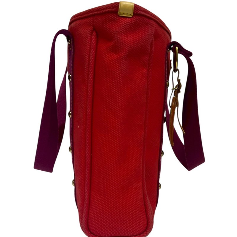 【美收精品】LV 紅色帆布托特包 4-348-3