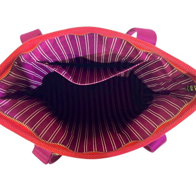 【美收精品】LV 紅色帆布托特包 4-348-8