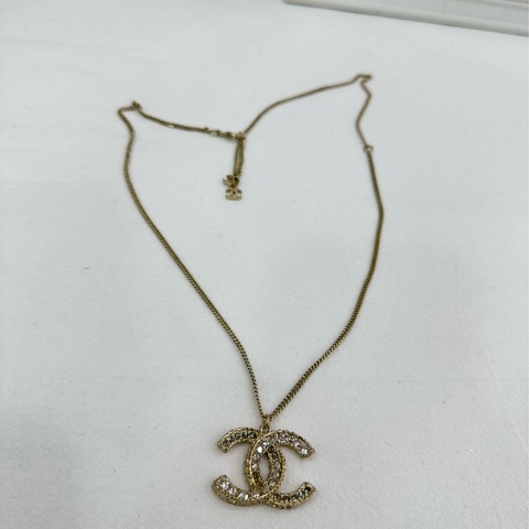 Chanel/香奈兒 經典雙C logo項鍊