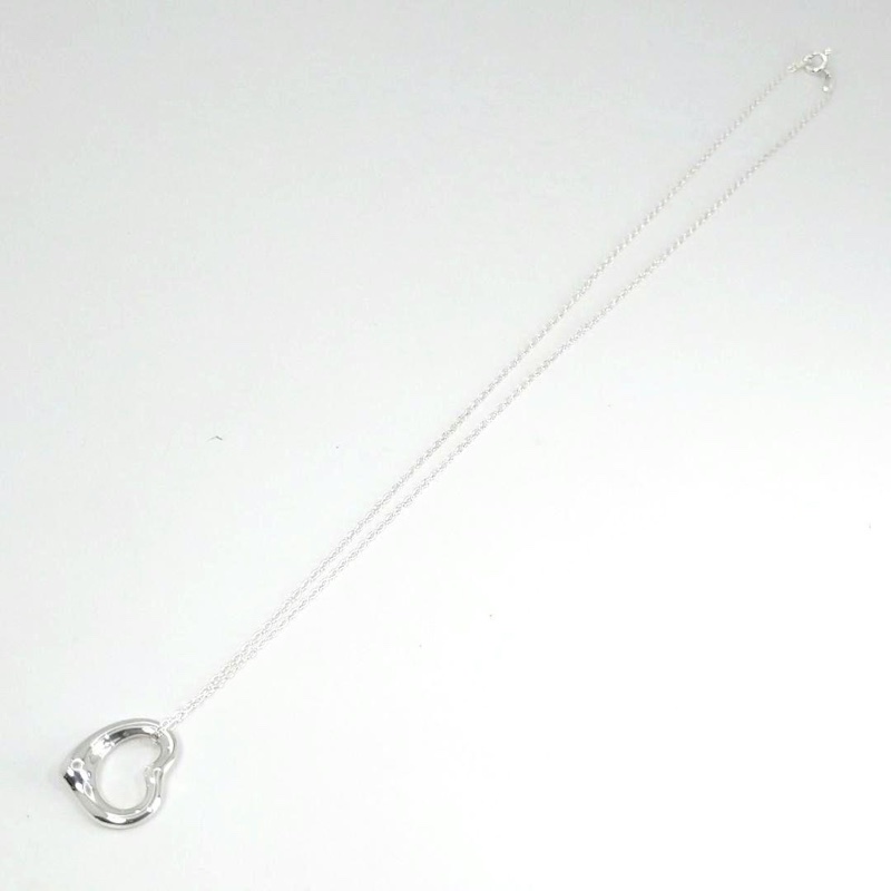 🌷Tiffany9成新愛心項鍊 |經典花紋✦fufu style 精品✦ 氣質款|蒂芬妮愛心項鍊-7