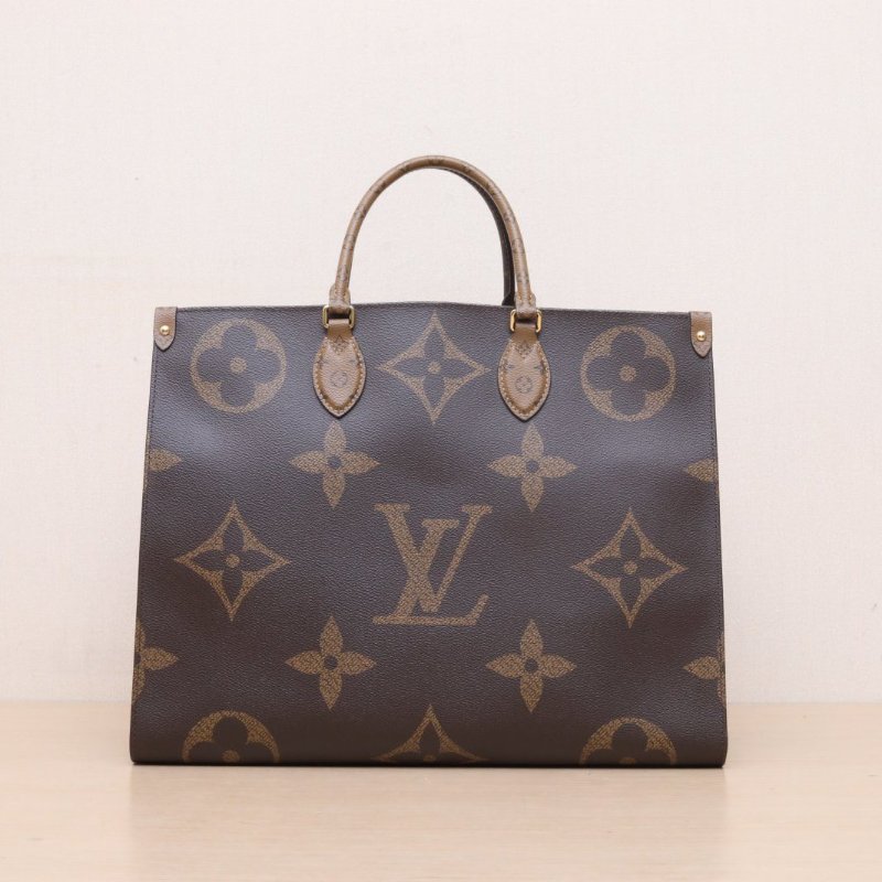 LOUIS VUITTON Onthego大號41老花PVC金扣2020肩背包-1