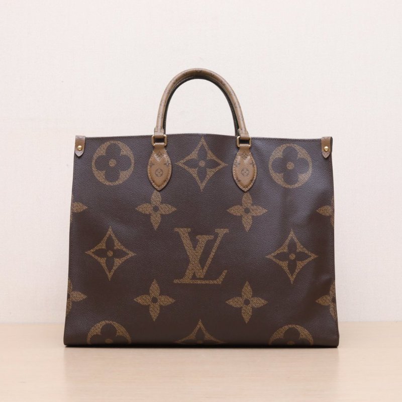 LOUIS VUITTON Onthego大號41老花PVC金扣2021肩背包-1
