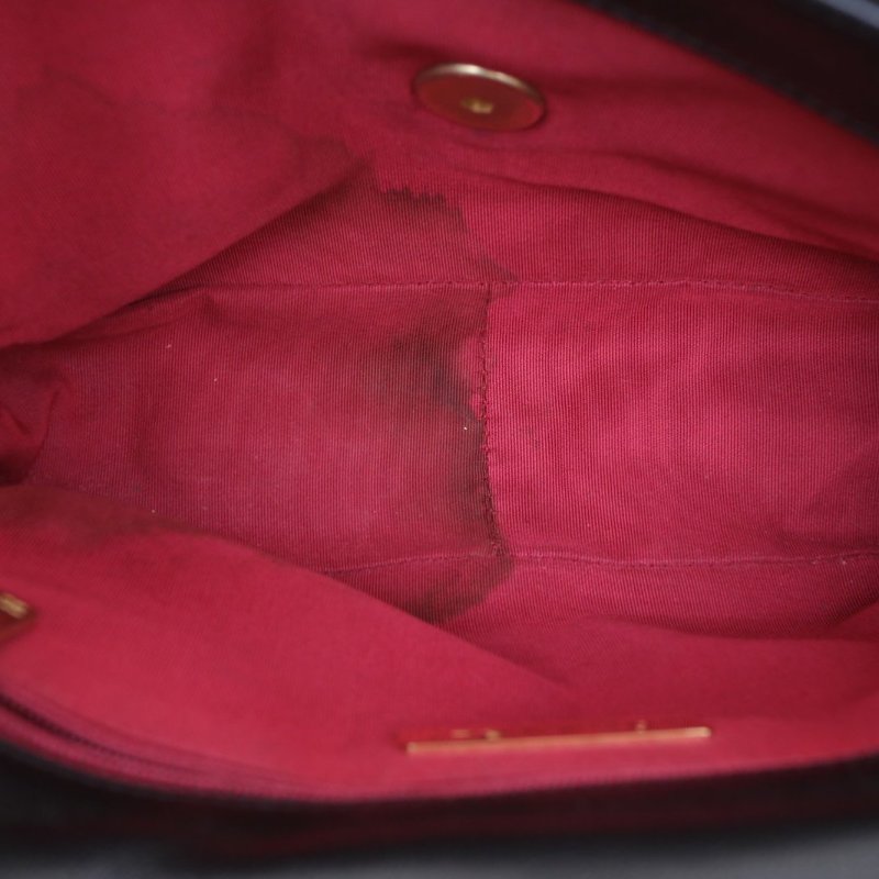 CHANEL 19BAG口蓋包小號26黑色羊皮30開金銀扣肩背包-4