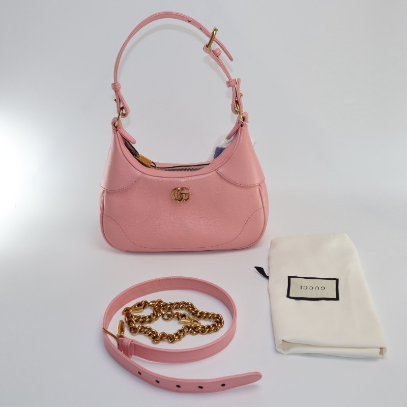 Gucci Aphrodite 粉色月亮豌豆 肩背包斜背包-1