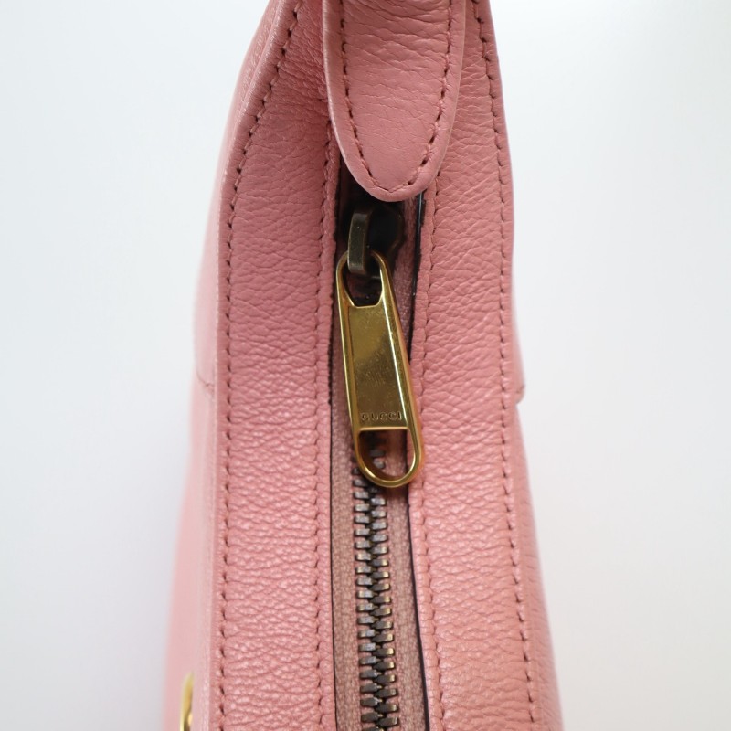 Gucci Aphrodite 粉色月亮豌豆 肩背包斜背包-16