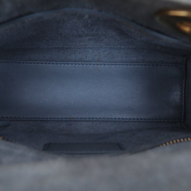 DIOR Lady戴妃包三格灰色羊皮金扣2017肩背包-3