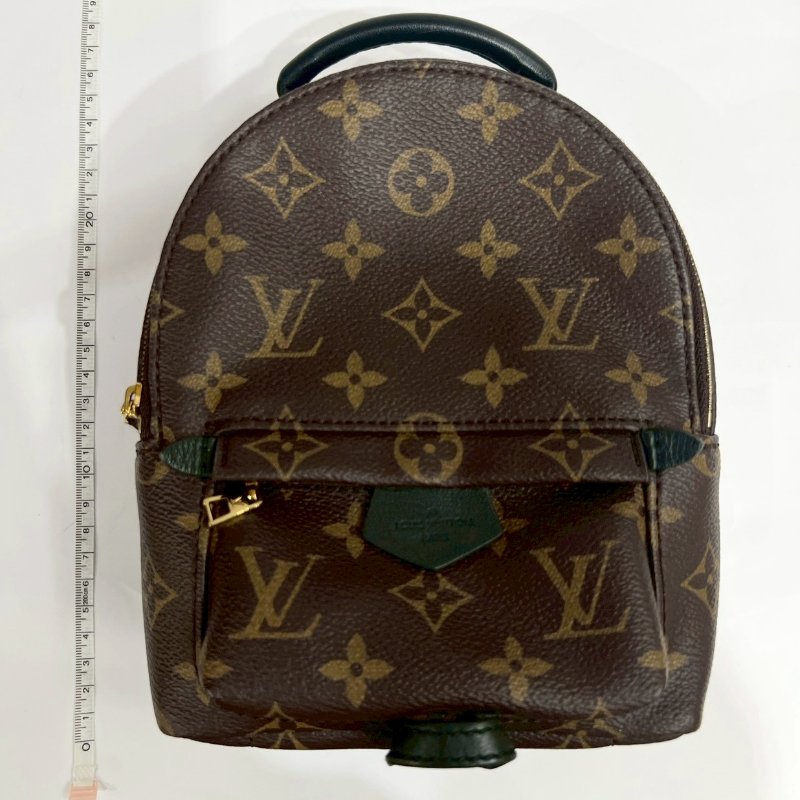 【美收精品】LV 茶色老花後背包 4-351-12