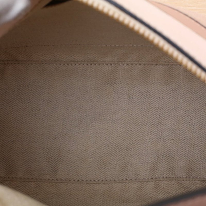 LOEWE Puzzle24幾何包小號拼色牛皮/麂皮牛皮肩背包-3