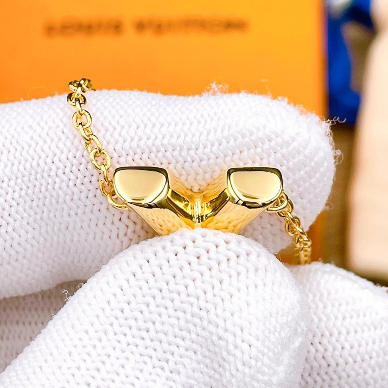 🌷LouisVuitton V字手鍊 ｜經典花紋✦fufu style 精品✦ 氣質款｜-8