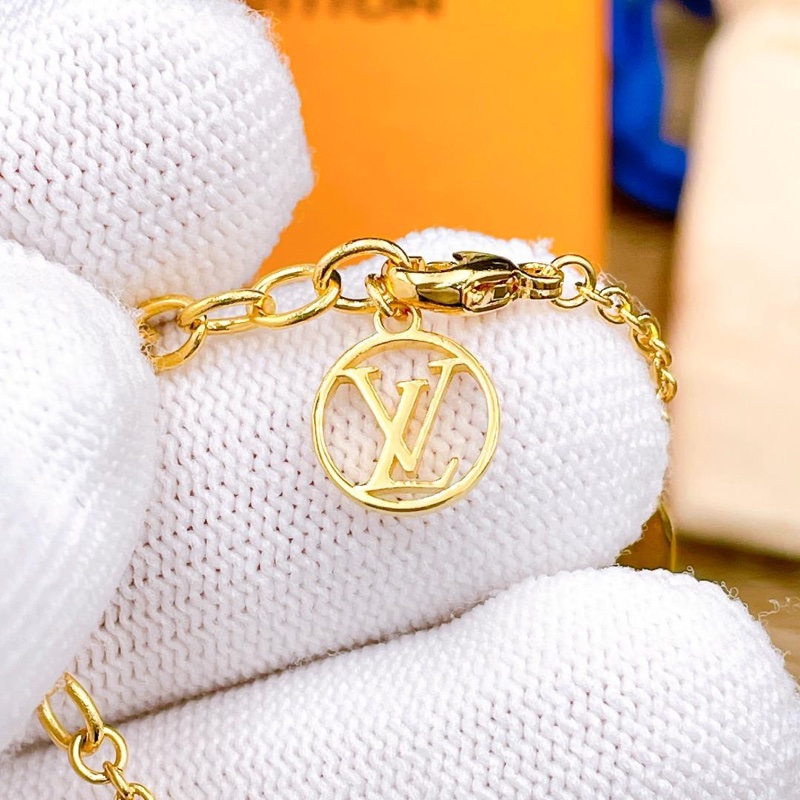 🌷LouisVuitton V字手鍊 ｜經典花紋✦fufu style 精品✦ 氣質款｜-11