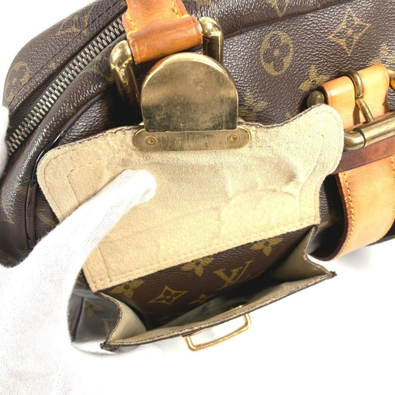 路易威登 M95259 Monogram Elvinyl 抽繩手提包 單肩包 皮革帆布 乙烯基 女士黑色-15