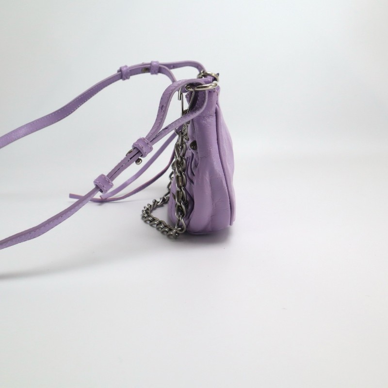 Balenciaga LE CAGOLE 月牙機車肩背包斜背包手提包羊皮革-3