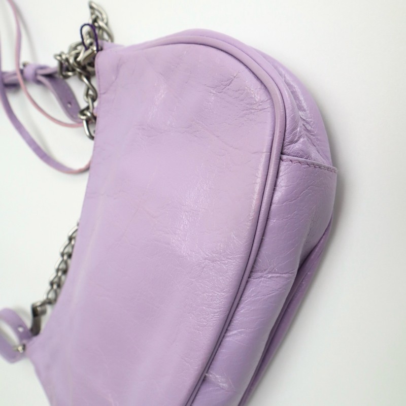 Balenciaga LE CAGOLE 月牙機車肩背包斜背包手提包羊皮革-9