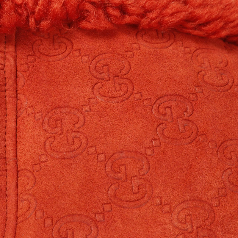 GUCCI GUCCI × PALACE GG圖案 其他外套 羊毛紅 二手 男款-10