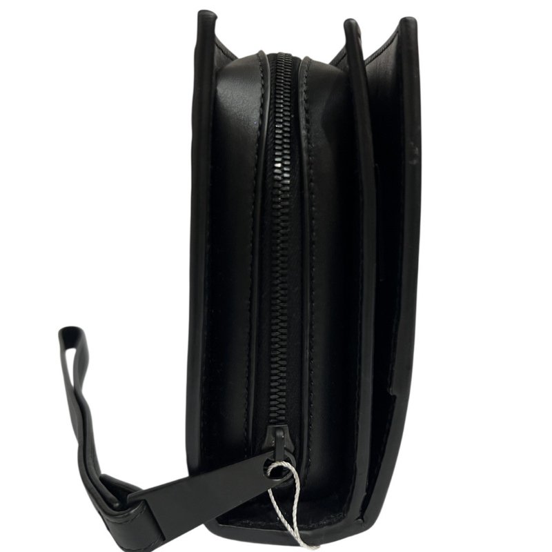 【美收精品】BV黑色編織手拿包 4-352-3