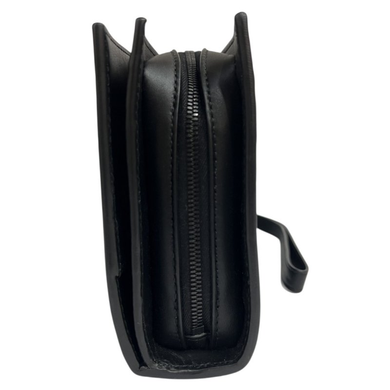 【美收精品】BV黑色編織手拿包 4-352-4