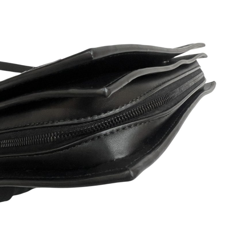 【美收精品】BV黑色編織手拿包 4-352-9