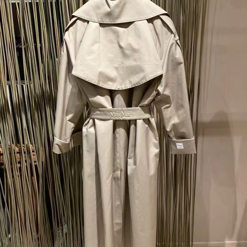MaxMara -Utrench 長款 中袖風衣#38 40-1